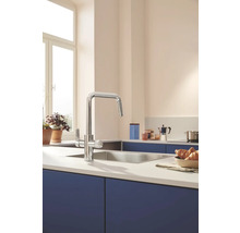 Küchenarmatur mit Filterfunktion GROHE GROHE Blue Pure chrom glänzend 30596000-thumb-1