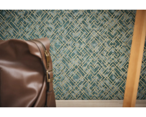 Dekorative Tapete mit geometrischem Muster