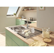 Küchenarmatur mit Einhebelmischer GROHE Start Loop chrom glänzend 31374001-thumb-7