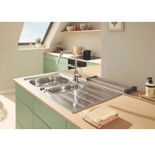 Küchenarmatur mit Einhebelmischer GROHE Start Loop chrom glänzend 31374001-thumb-8
