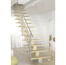 Geländer Aluminium für Pertura Agape gerade Treppe
