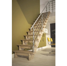 Geländer Aluminium für Pertura Agape gerade Treppe