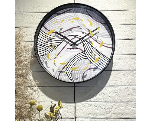 Wanduhr mit Fischdesign für die Inneneinrichtung