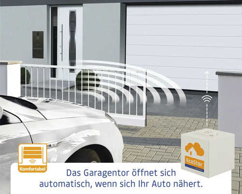 EcoStar Garagentoröffner mit automatischer Funktion
