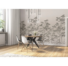 Fototapete Vlies Digitaldruck 360745 Magic Walls Bäume beige 4-tlg. 212 x 300 cm