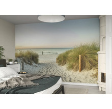 Fototapete Vlies Digitaldruck 363296 Magic Walls Strand beige 7-tlg. 371 x 265 cm