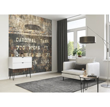 Fototapete Vlies 429794 Factory IV Industrial rostrot 5-tlg. 250 x 300 cm