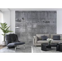 Fototapete Vlies 445510 Factory IV Stein-Optik grau 8-tlg. 300 x 372 cm