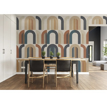 Fototapete Vlies Digitaldruck 363920 Magic Walls Grafik beige 5-tlg. 265 x 300 cm