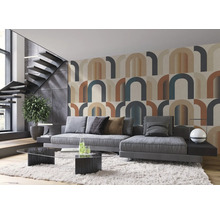 Fototapete Vlies Digitaldruck 363920 Magic Walls Grafik beige 5-tlg. 265 x 300 cm
