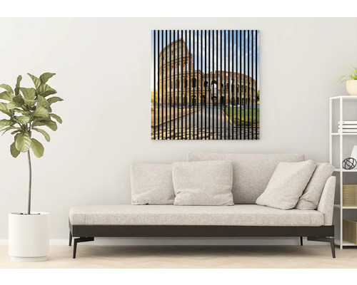 Wandbild mit einer Illustration des Kolosseums in Rom