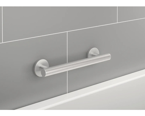 Haltegriff aus Edelstahl im Badezimmer