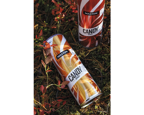 Zwei Dosen Maston Candy Effect Sprühlack im Freien