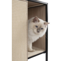 Kratzbaum Vesper Vesper Patio, kleinstilvoller Designer Kratzbaum mit 3 Ebenen ca. 80 x 42 x 42 cm