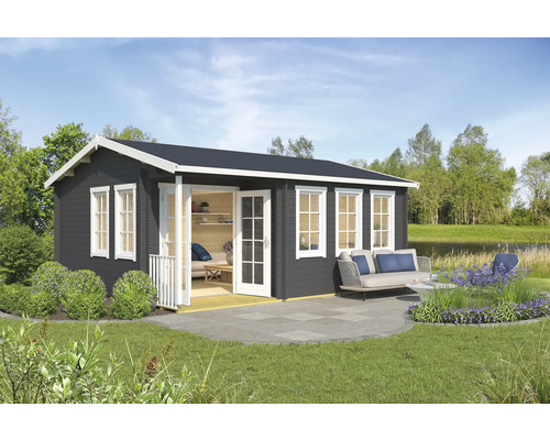 Gartenhaus Outdoor Life Sri Lanka Gold inkl. Fußboden Isolierglas 600 x 521,8 cm carbongrau Gartenhaus Outdoor Life Sri Lanka Gold inkl. Fußboden Isolierglas 600 x 521,8 cm carbongrau