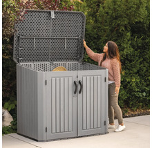 Gerätebox, Mülltonnenbox LIFETIME Phil 146 x 94 x 128 cm grau