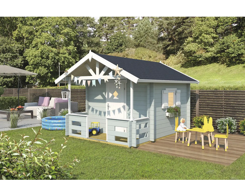 Gartenhaus LIDO Outdoor Life 215 x 215 cm grün inkl. Fußboden Gartenhaus LIDO Outdoor Life 215 x 215 cm grün inkl. Fußboden