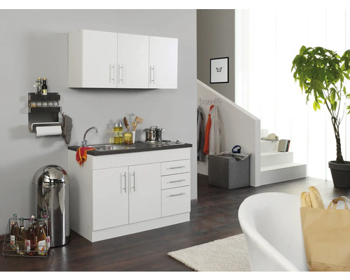 Held Möbel Miniküche mit Geräten Toronto 120 cm | HORNBACH