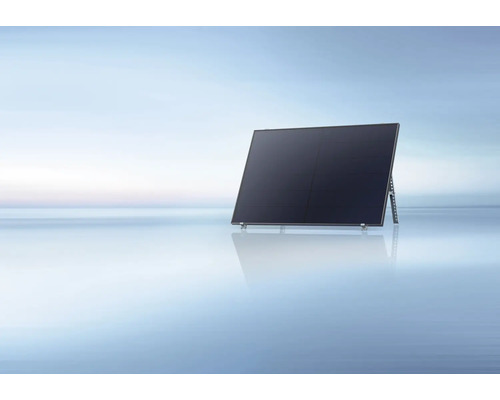 Solarpanel auf einem Ständer