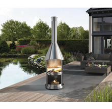 Buschbeck Grillkamin Feuerstelle Auckland Deluxe mit Schwenkgrill-Funktion und Grillrost Edelstahl-thumb-2 Buschbeck Grillkamin Feuerstelle Auckland Deluxe mit Schwenkgrill-Funktion und Grillrost Edelstahl-thumb-2