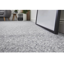 Teppichboden Nadelfilz Invita hellgrau 400 cm breit | HORNBACH