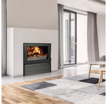 Wasserführender Kamineinsatz Bruno Malaga II Stahl schwarz 18 kW