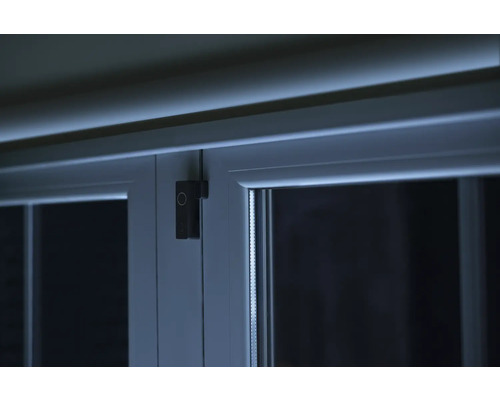 Ring Logo Alarmsensor an Fensterrahmen