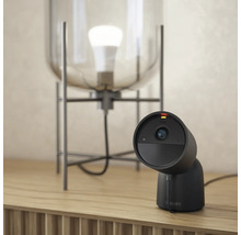 Philips hue Secure kabelgebundene Kamera mit Standfuß schwarz