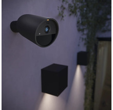 Philips hue Secure kabelgebundene Kamera mit Standfuß schwarz