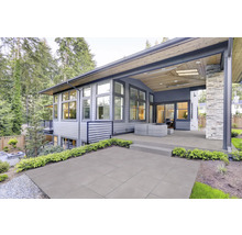 Feinsteinzeug Terrassenplatte Terra Cemento rektifizierte Kante 60 cm x 60 cm x 2 cm