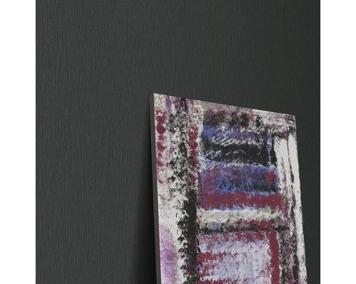 Abstraktes Leinwandbild mit mehreren Farbflächen