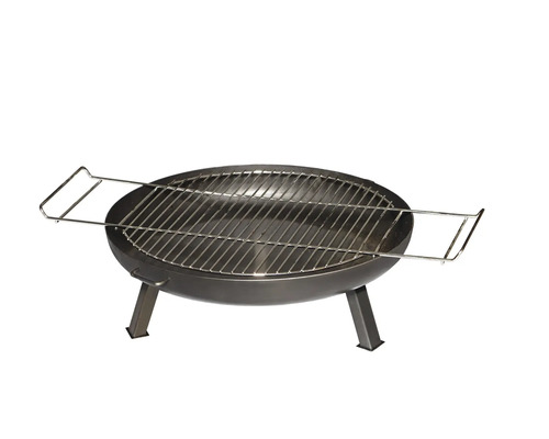 Feuerschale mit Grillrost für den Garten