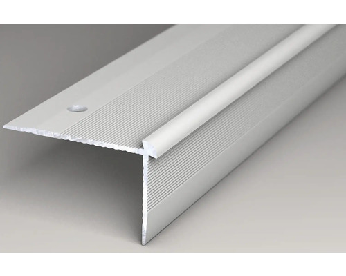 Treppenkantenprofil aus Aluminium mit Antirutschbeschichtung