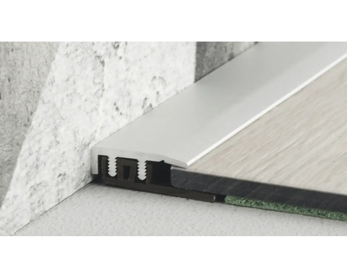 Aluminium Übergangsprofil zwischen Wand und Boden