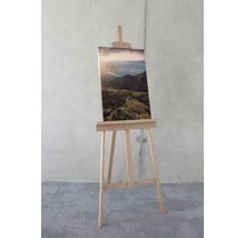 Leinwandbild auf Staffelei mit Landschaftsmotiv