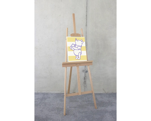 Staffelei mit Winnie Puh Leinwand