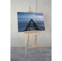 Leinwandbild Ostseebad 90x60 cm