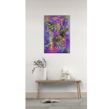 Dekorative Dschungel-Leinwand mit Tiger für Wandgestaltung