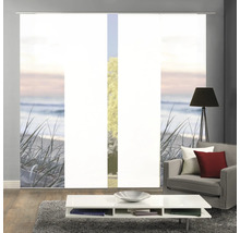 Raum mit Schiebevorhängen mit Strandmotiv