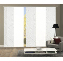 Dekorativer Schiebevorhang im Wohnzimmer