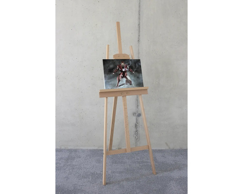 Staffelei mit Leinwandbild