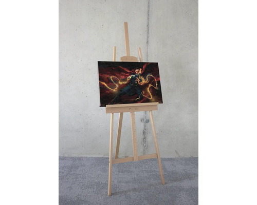 Gemälde von Dr. Strange auf Holzstaffelei