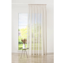 Fenster mit Vorhang, Tisch und Blumenvase