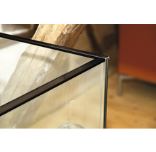 Glasscheibe VSG weiss für Pertura Pontos Glasgeländer 16x500x1000 mm