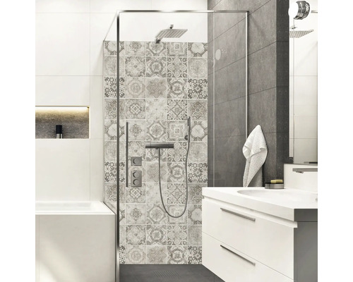 Duschrückwand mySpotti Shower Ernesto Fliesenoptik 210 x 100 cm SH-210100-1816-HB Duschrückwand mySpotti Shower Ernesto Fliesenoptik 210 x 100 cm SH-210100-1816-HB