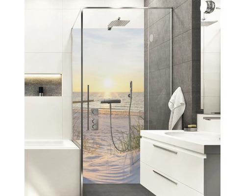 Duschrückwand mySpotti Shower Sunset Sonnenuntergang Strand 255 x 150 cm SH-255150-1969-HB Duschrückwand mySpotti Shower Sunset Sonnenuntergang Strand 255 x 150 cm SH-255150-1969-HB