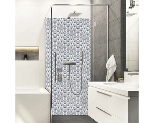 Duschrückwand mySpotti Shower Achill Fliesenoptik Muschel 255 x 100 cm SH-255100-1773-HB Duschrückwand mySpotti Shower Achill Fliesenoptik Muschel 255 x 100 cm SH-255100-1773-HB