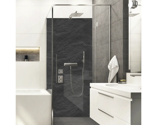 Duschrückwand mySpotti Shower Slate Schiefer Steinoptik 210 x 100 cm SH-210100-1409-HB Duschrückwand mySpotti Shower Slate Schiefer Steinoptik 210 x 100 cm SH-210100-1409-HB