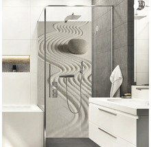 Duschrückwand mySpotti Shower Zen Steine Sand 255 x 150 cm SH-255150-1395-HB