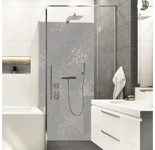 Duschrückwand mySpotti Shower Misaki Blumen 255 x 100 cm SH-255100-1749-HB